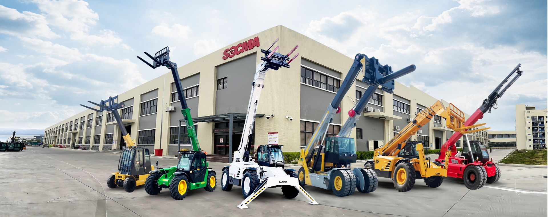 Discover Premium Telehandler Forklifts from SOCMA